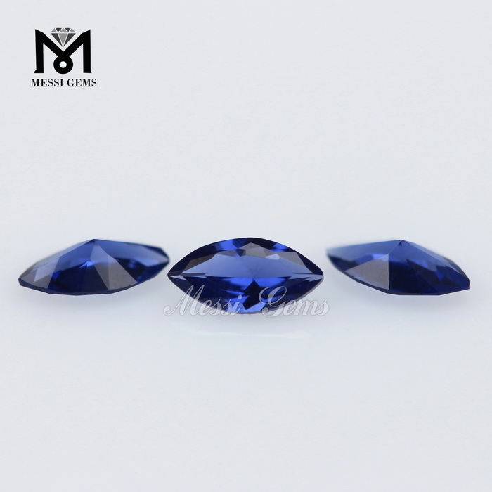 Piedra preciosa suelta 2 x 4 mm Marquesa Zafiro Nano Piedra para la fabricación de joyas