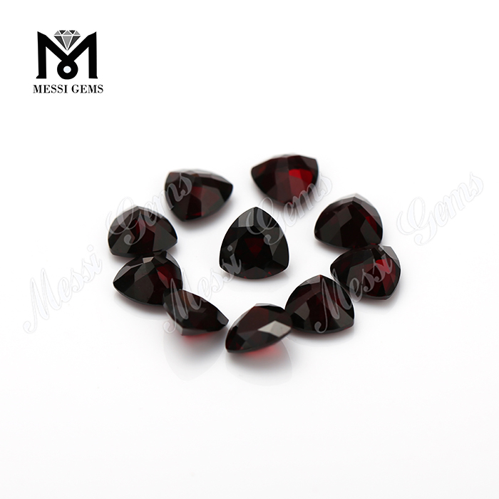 Precio de gemas de granate natural de color oscuro chino