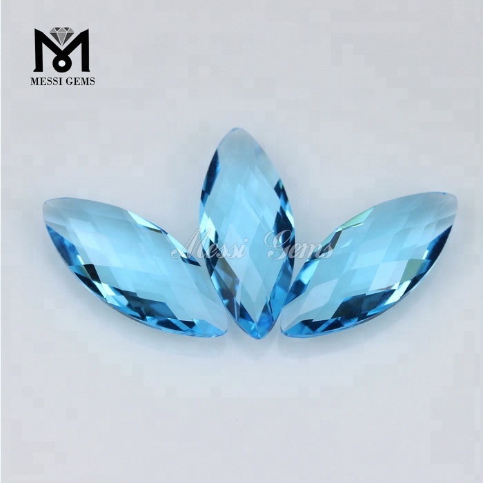 Piedras de cristal de gemas marquesa de alta calidad para joyería