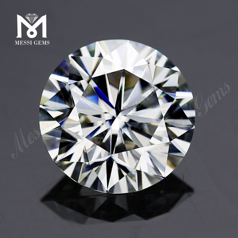 Diamante de moissanita DEF VVS1 de 1 quilate, 6,5 mm, precio al por mayor, piedra preciosa suelta cultivada en laboratorio