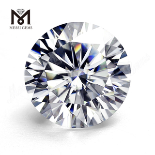 Diamante de moissanita de 6,5 MM DEF VVS China Moissanita de China de 1 quilate