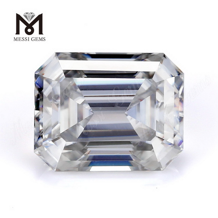 Precio de fábrica moissanite diamante venta al por mayor 8x6mm DEF blanco esmeralda corte moissanites