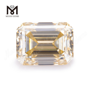 9*11mm Esmeralda moissanite amarillo suelto comprar diamantes moissanite sueltos