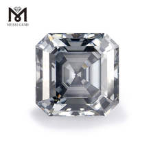 Diamante moissanita de corte Asscher de 10x10mm, precio al por mayor, moissanita sintética