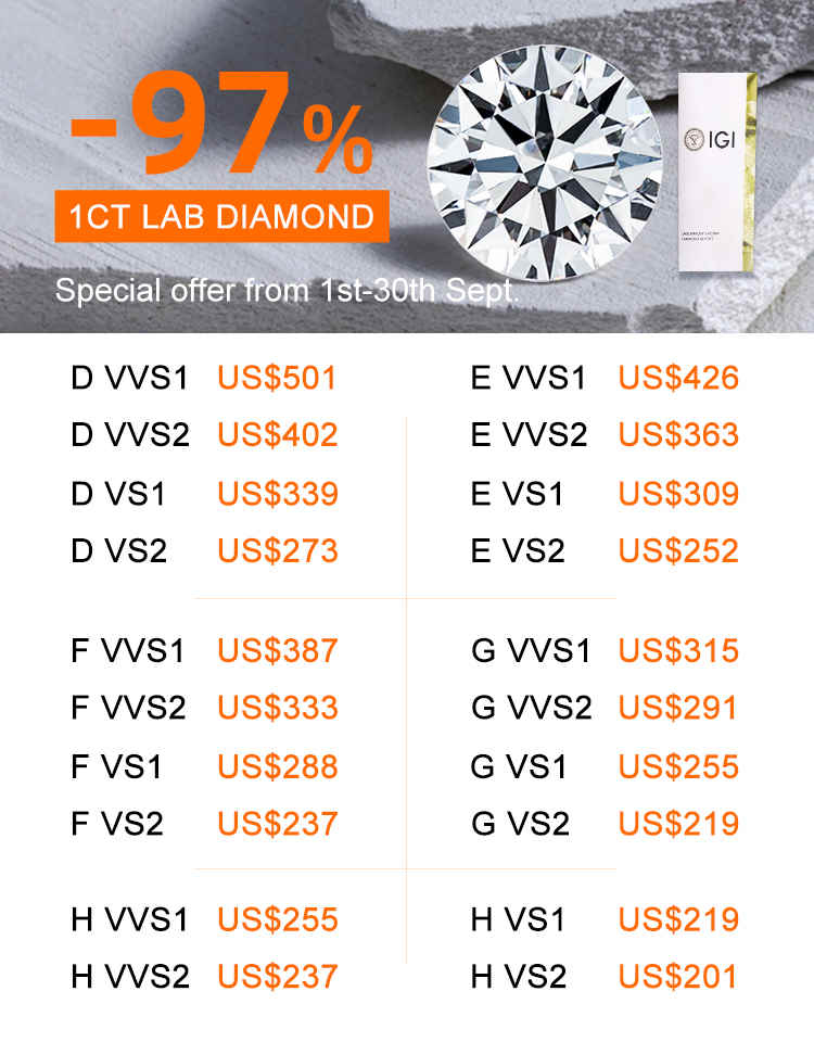 special offer lab grown diamond