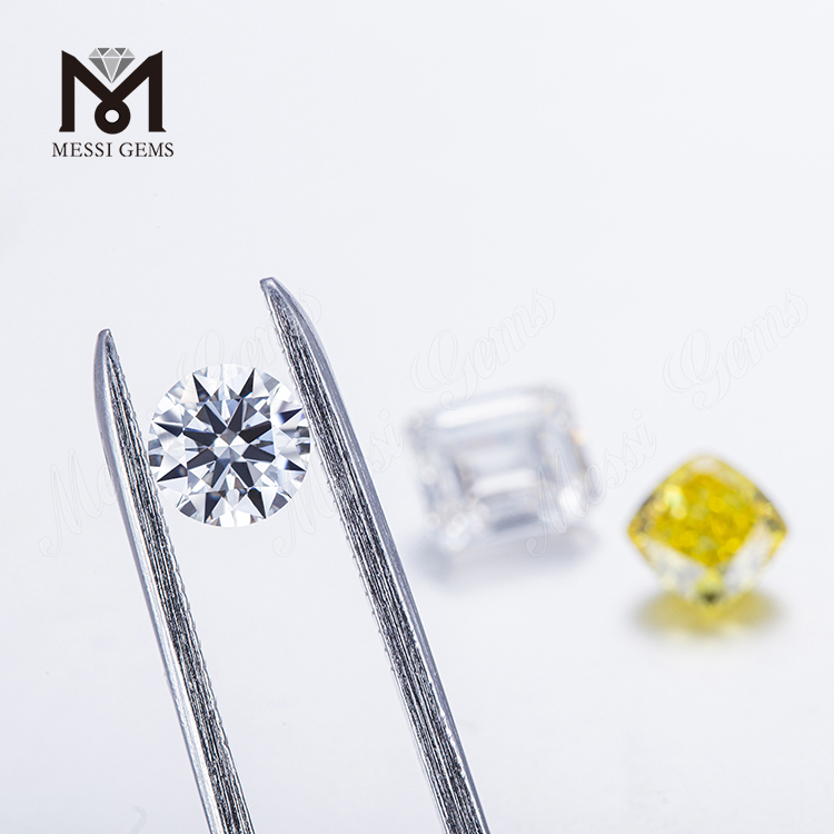 Diamante suelto color E de 1 quilate Diamante cultivado en laboratorio 3EX VS2 redondo brillante certificado por IGI